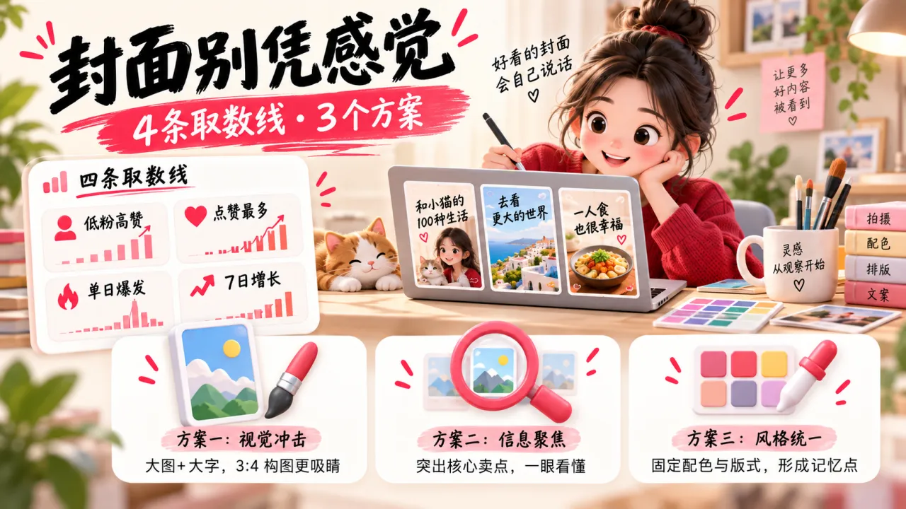 封面设计方法:四条取数线与三个方案