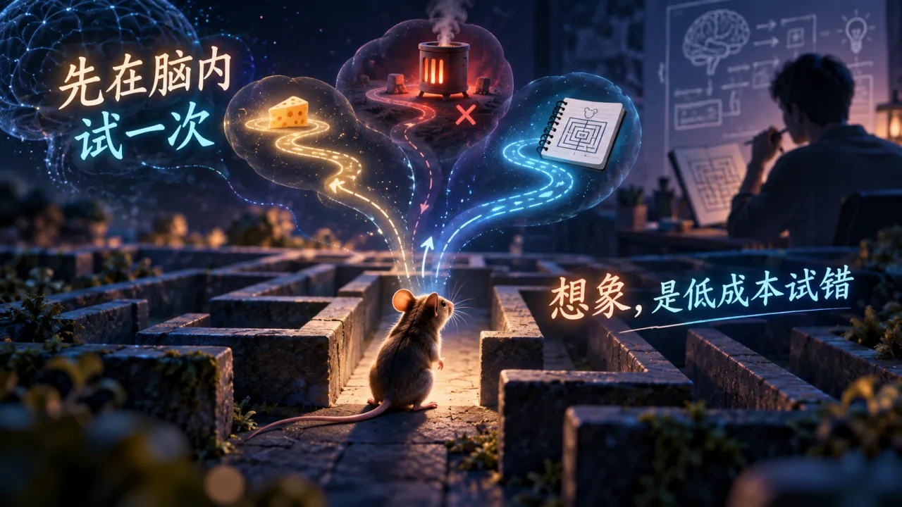 先在脑内试一次：想象是低成本试错