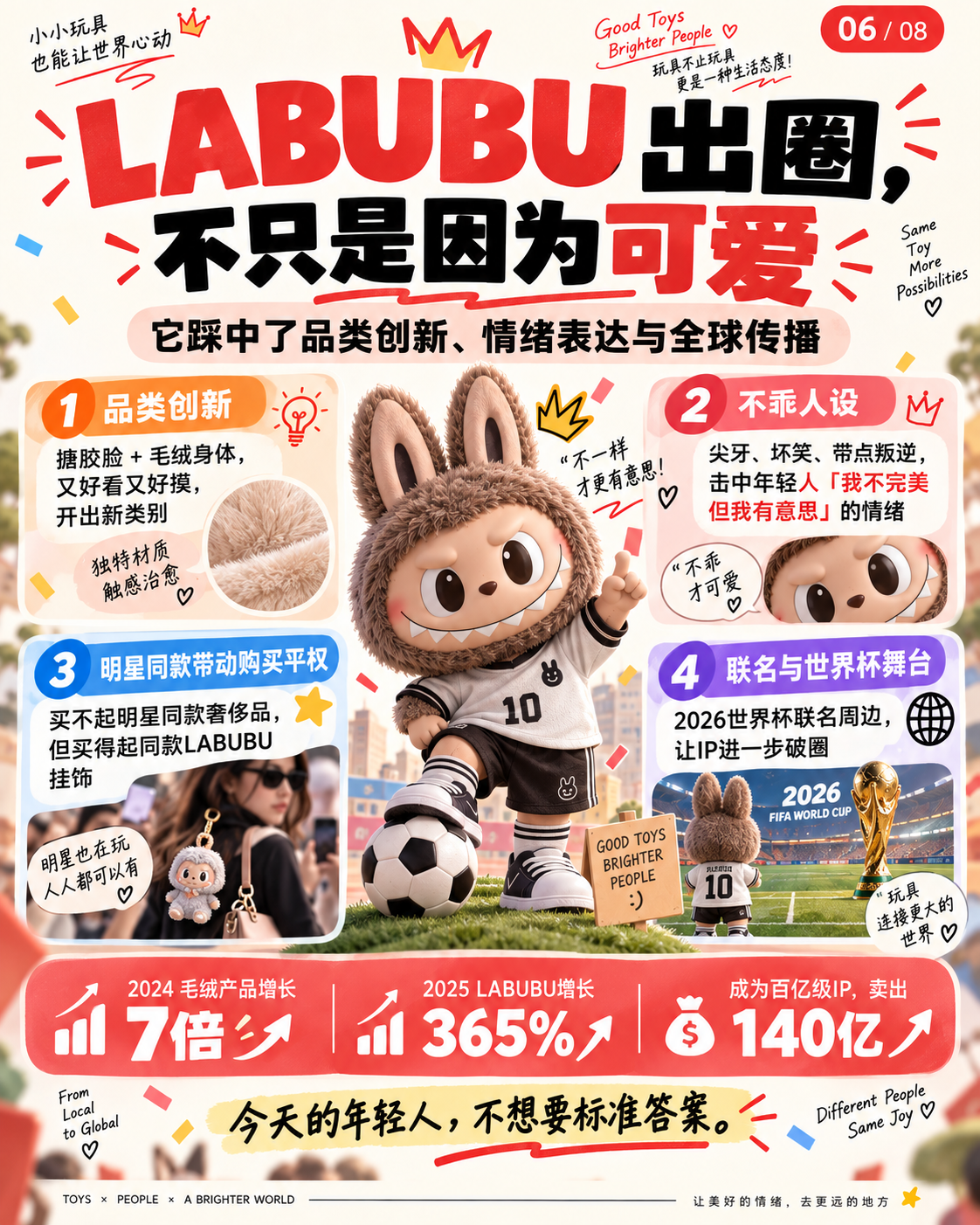 LABUBU为什么爆发 品类创新 情绪表达 全球传播